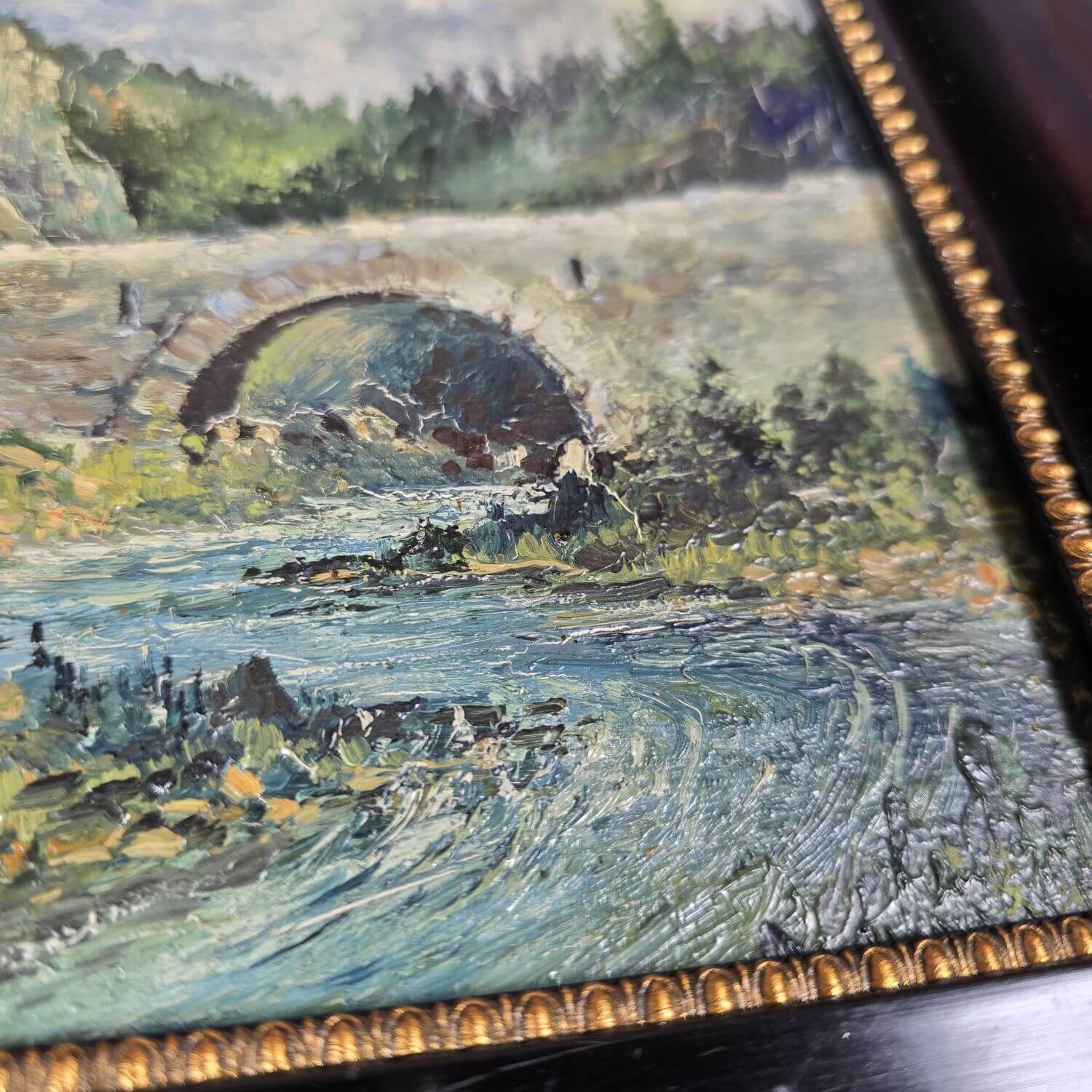 Theodor Hugo Fenners - Öl auf Hartfaser