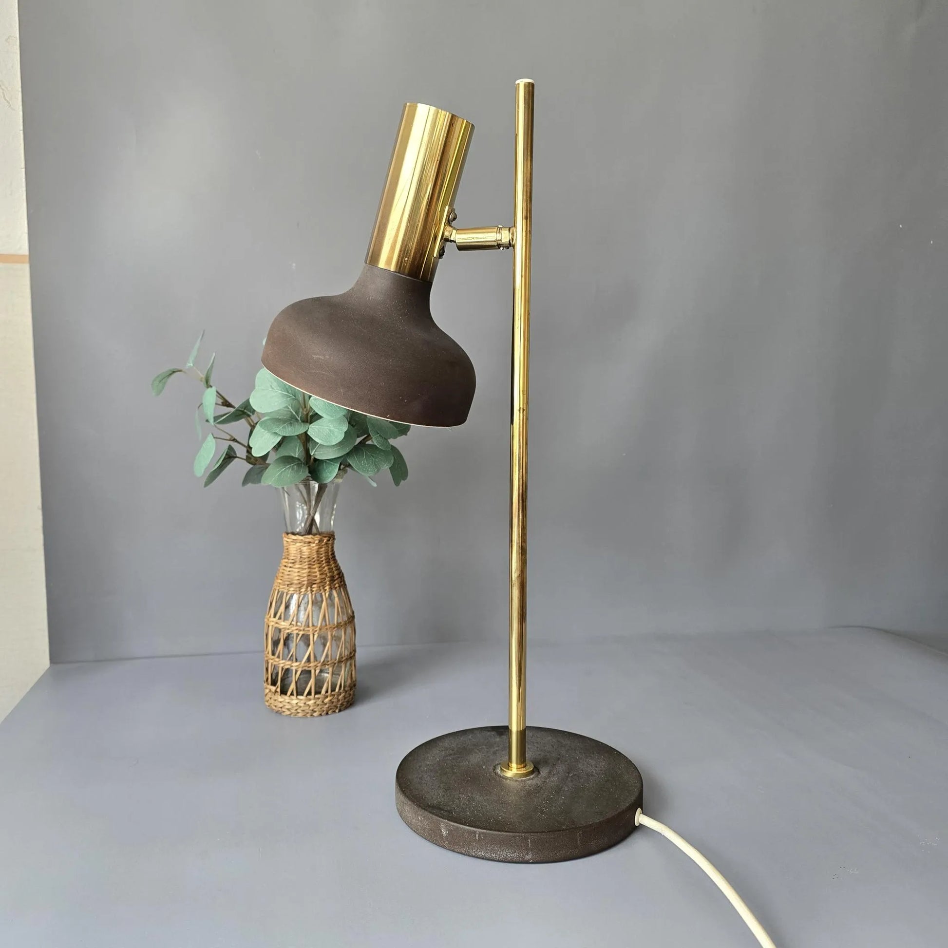 Sölken Leuchten - Vintage Schreibtischlampe - 1980er Jahre