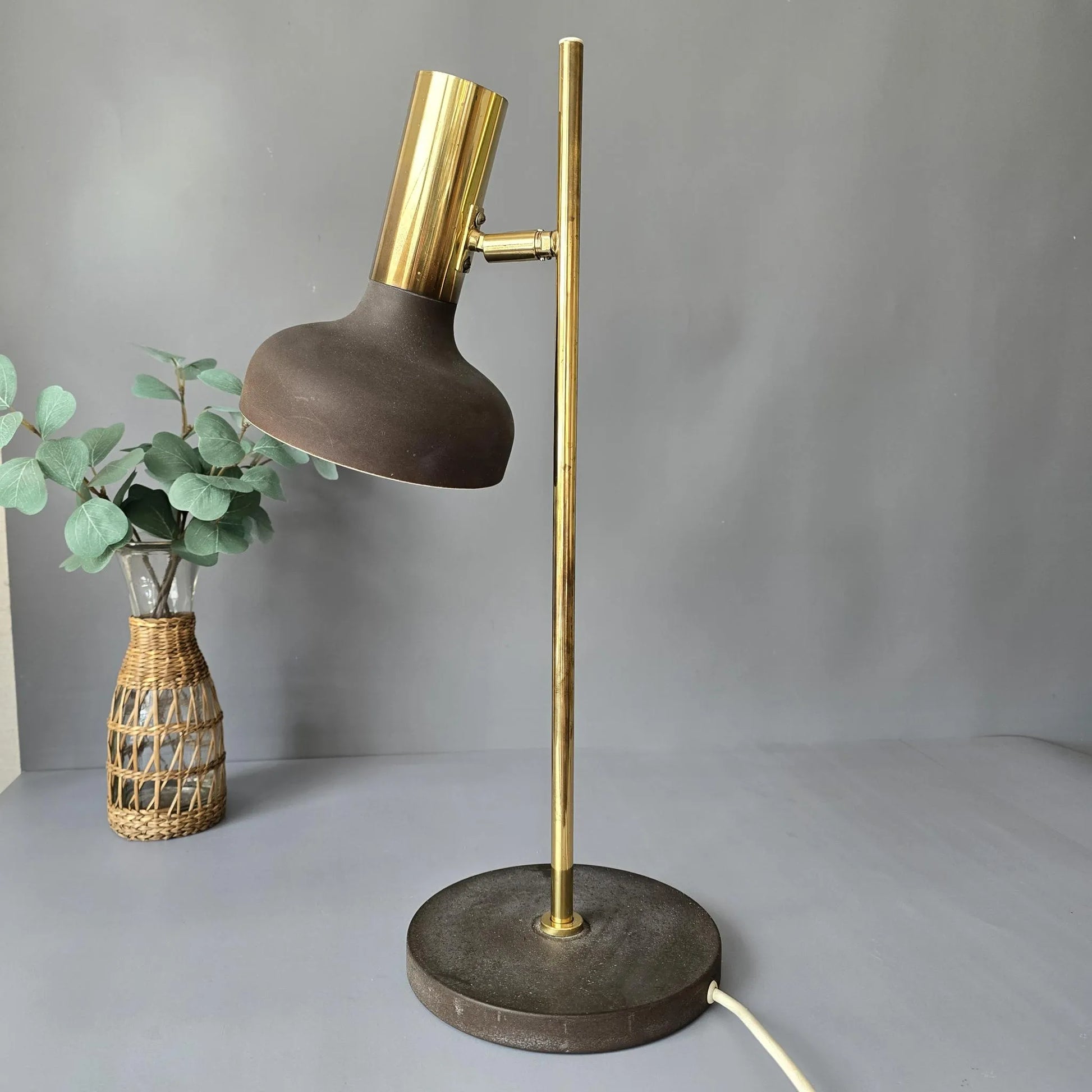 Sölken Leuchten - Vintage Schreibtischlampe - 1980er Jahre