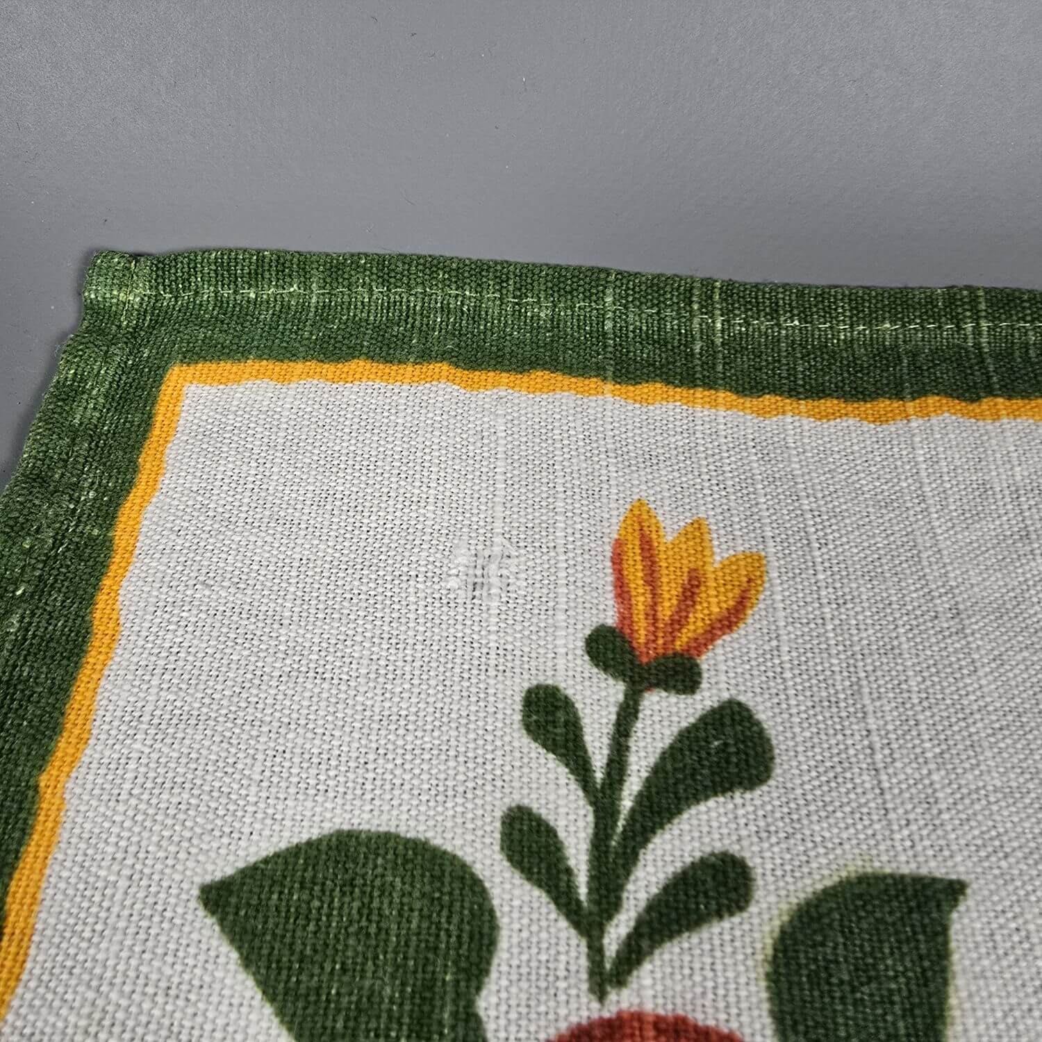 Drei Tischsets von Villeroy & Boch - Bauernblume - Textil