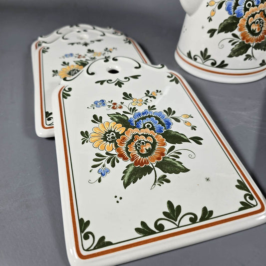 Villeroy & Boch Alt Amsterdam - Set aus 6 Frühstücksbrettchen und 1 Kaffeekanne