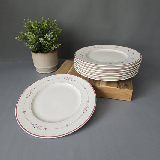 Villeroy & Boch Aragon Teller, Kuchenteller Set, 8 Stück