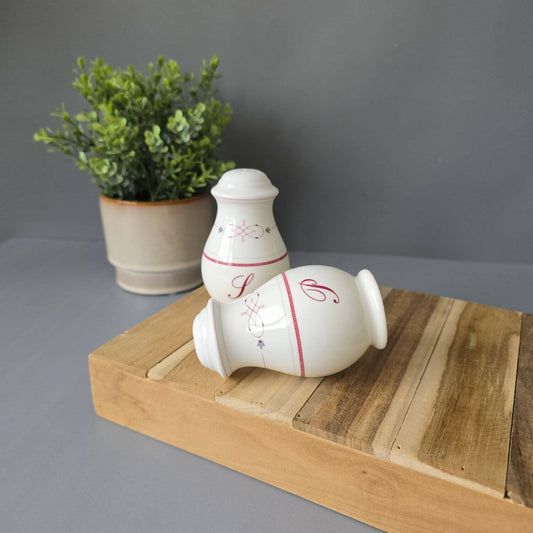 Villeroy & Boch Aragon Salz- & Pfefferstreuer mit Aufschrift