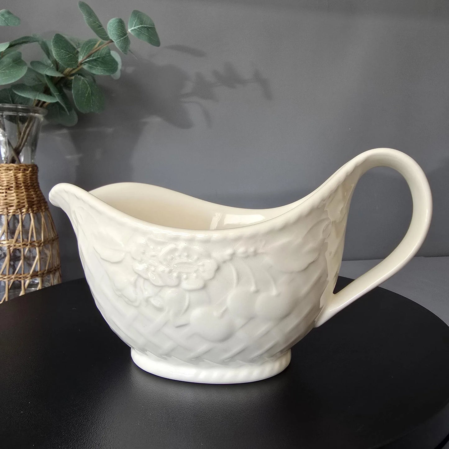 Villeroy & Boch - weiße Sauciere - Piemont