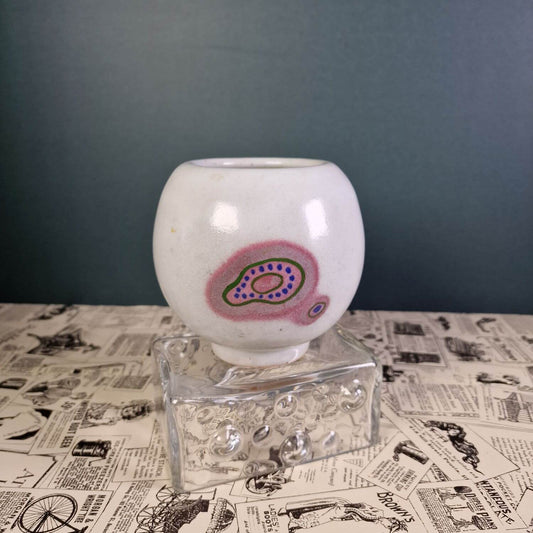 Vase Kerstan Kandern Keramik - 80er Jahre - Blumenvase