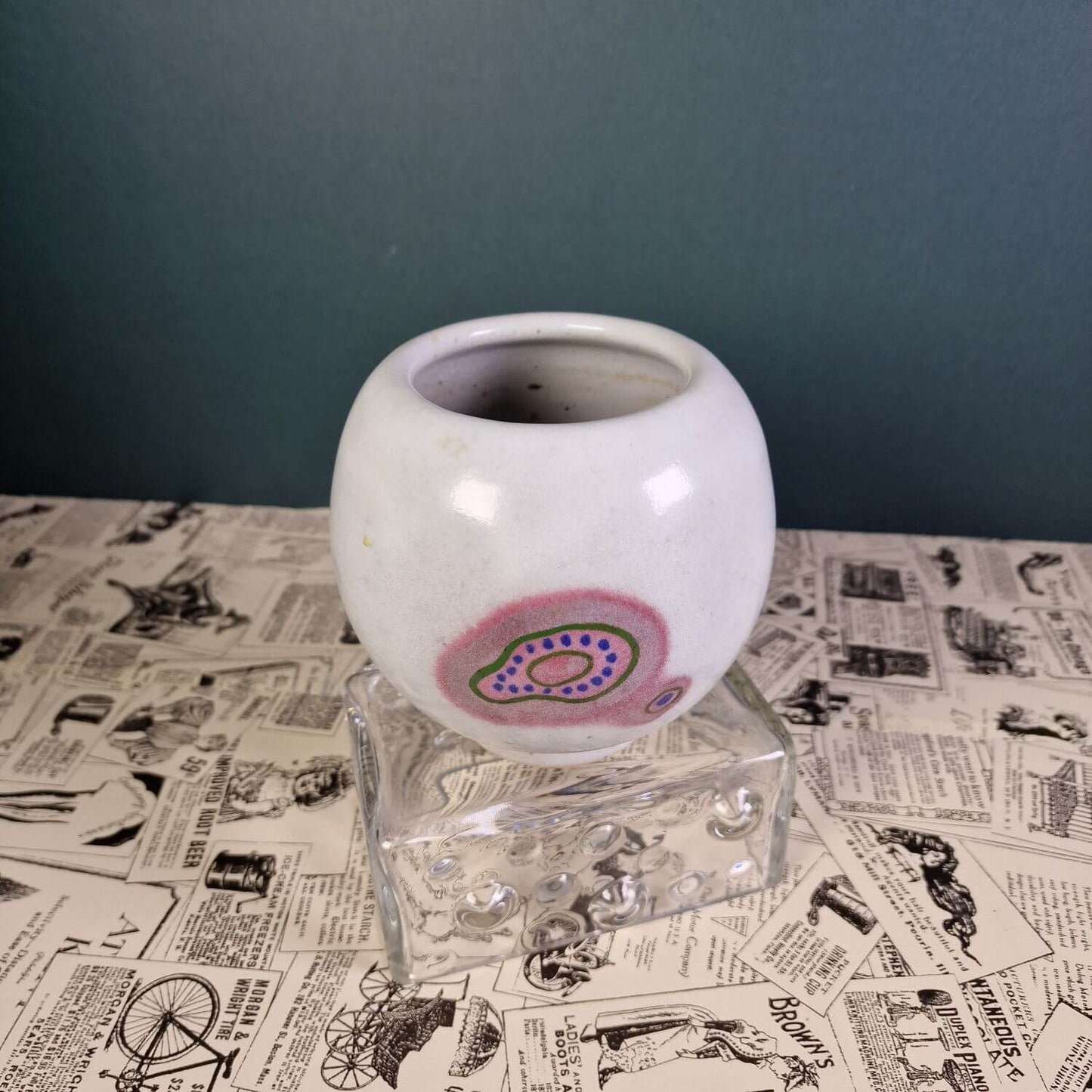 Vase Kerstan Kandern Keramik - 80er Jahre - Blumenvase
