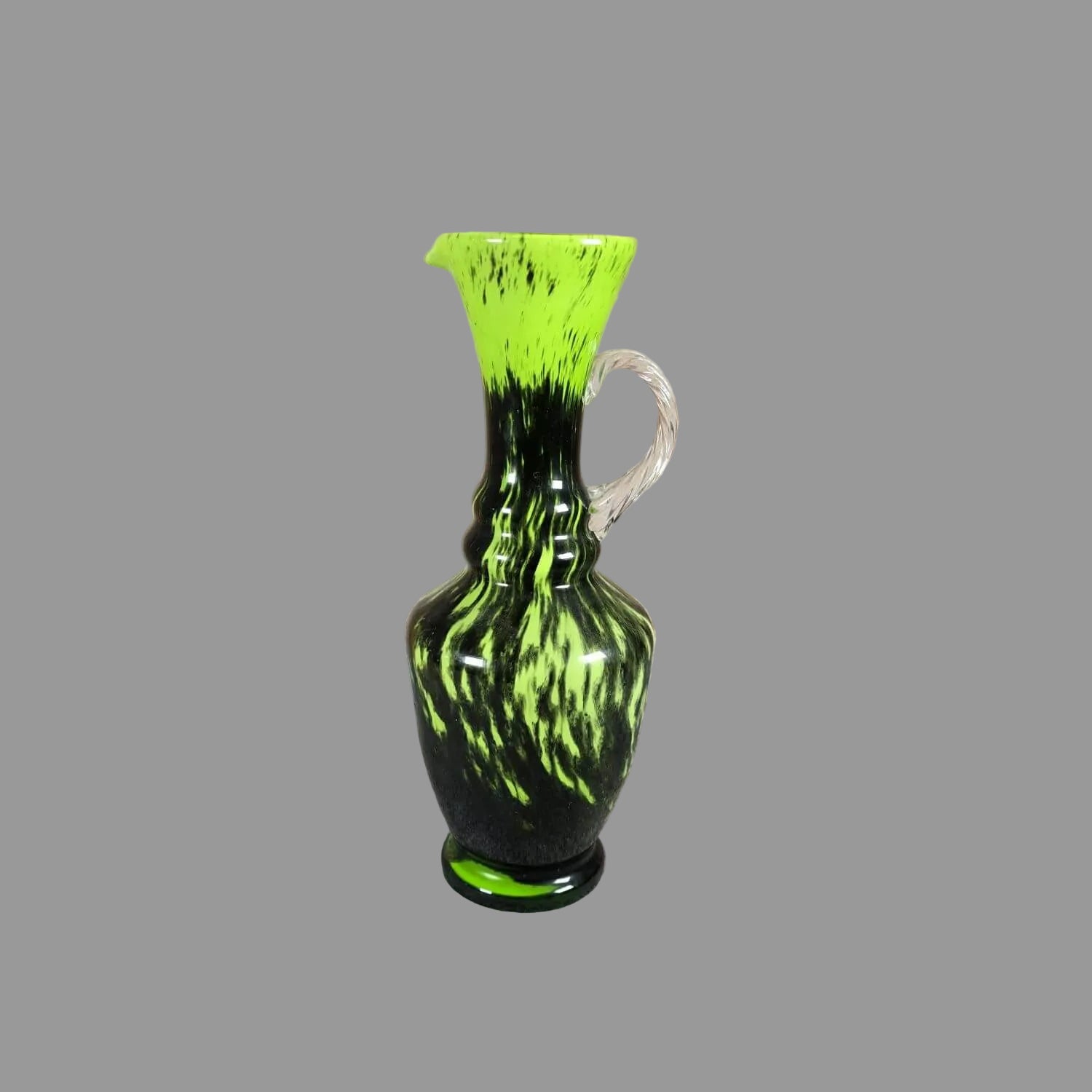 Vintage Glaskunst - Große Vase aus Italien - wohl Carlo Moretti - 70er Jahre