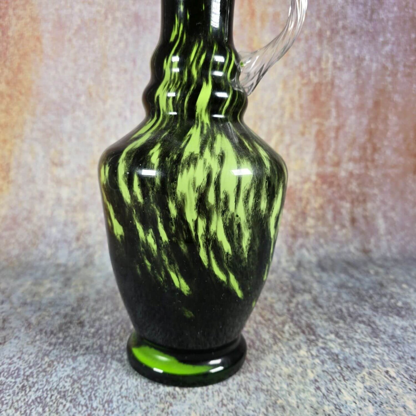 Vintage Glaskunst - Große Vase aus Italien - wohl Carlo Moretti - 70er Jahre