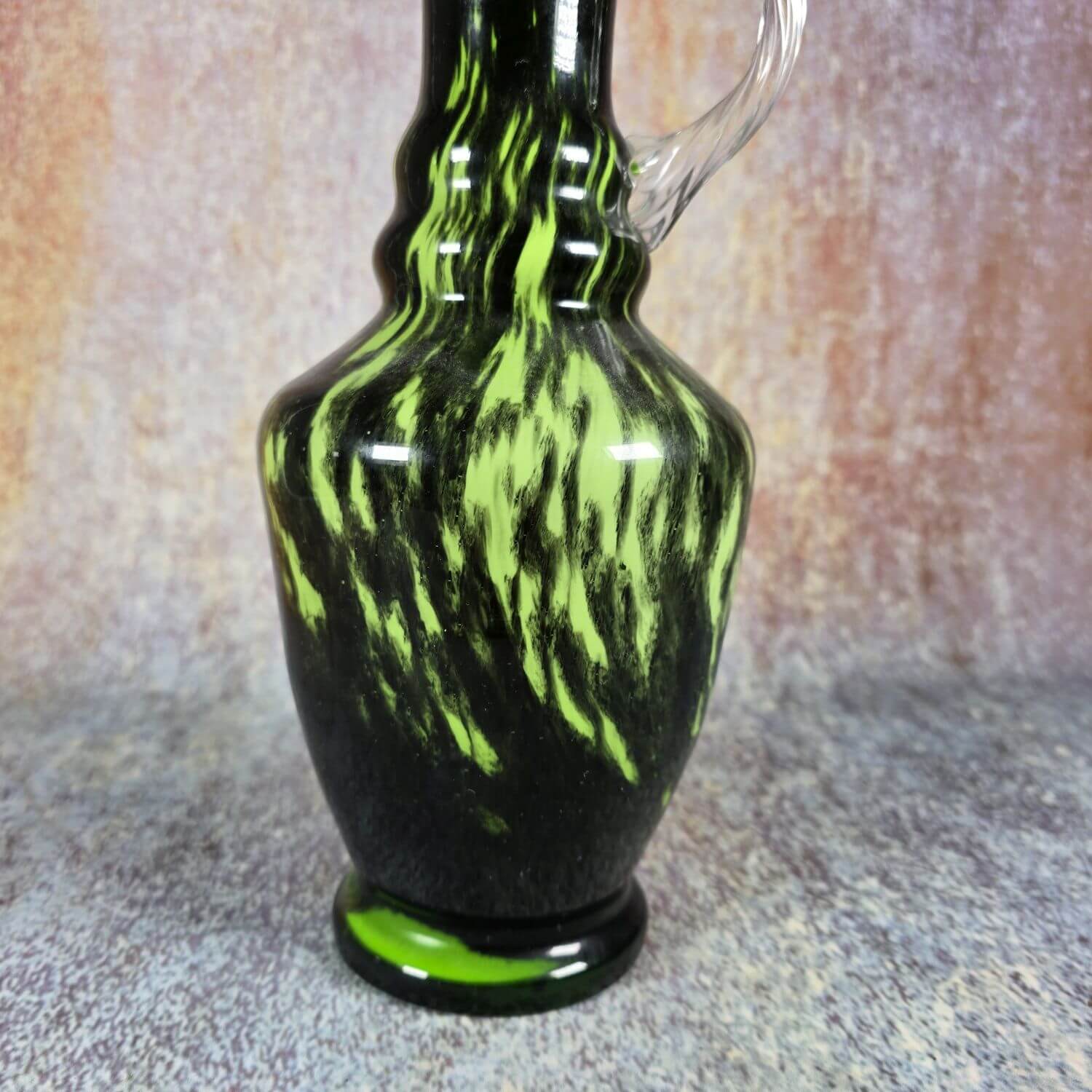 Vintage Glaskunst - Große Vase aus Italien - wohl Carlo Moretti - 70er Jahre