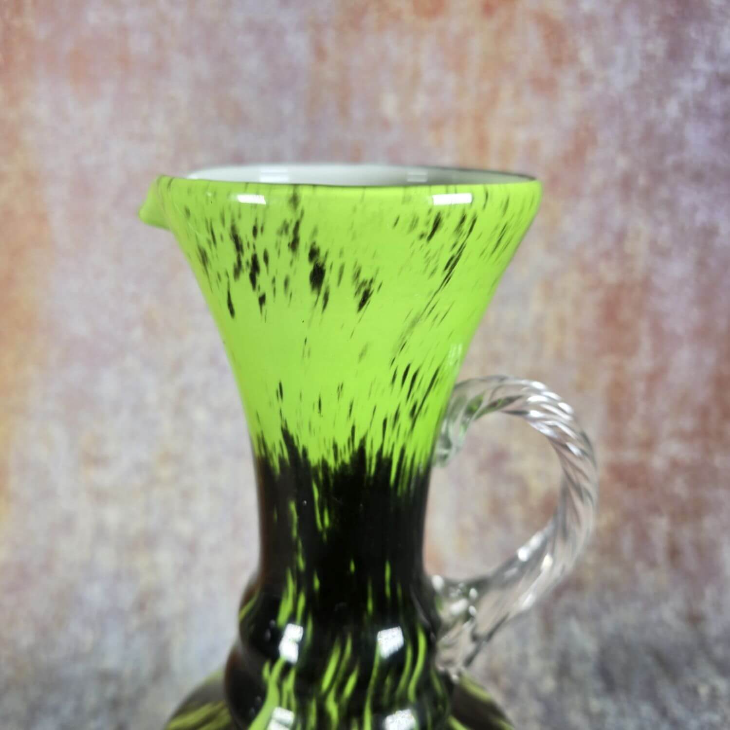 Vintage Glaskunst - Große Vase aus Italien - wohl Carlo Moretti - 70er Jahre