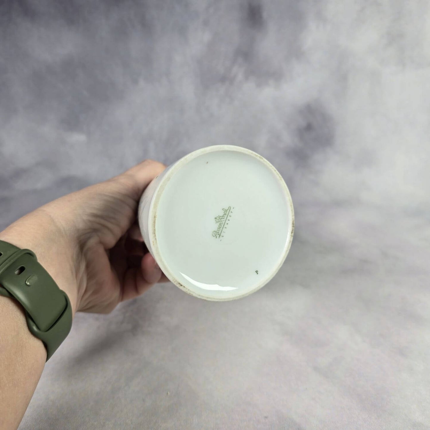 Rosenthal Form 2000 Vase - Dekor Gräser - Raymond Loewy