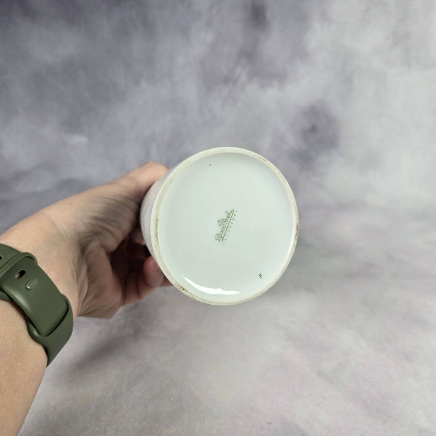 Rosenthal Form 2000 Vase - Dekor Gräser - Raymond Loewy