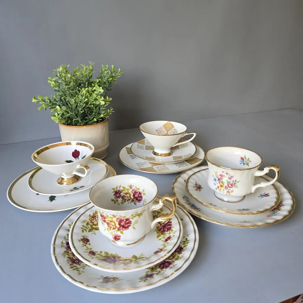 Set aus 4 Sammelgedecken - Schumann - Winterling