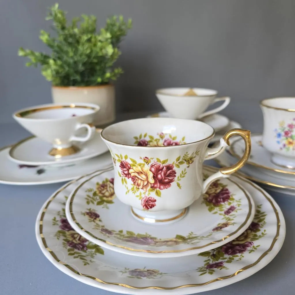 Set aus 4 Sammelgedecken - Schumann - Winterling