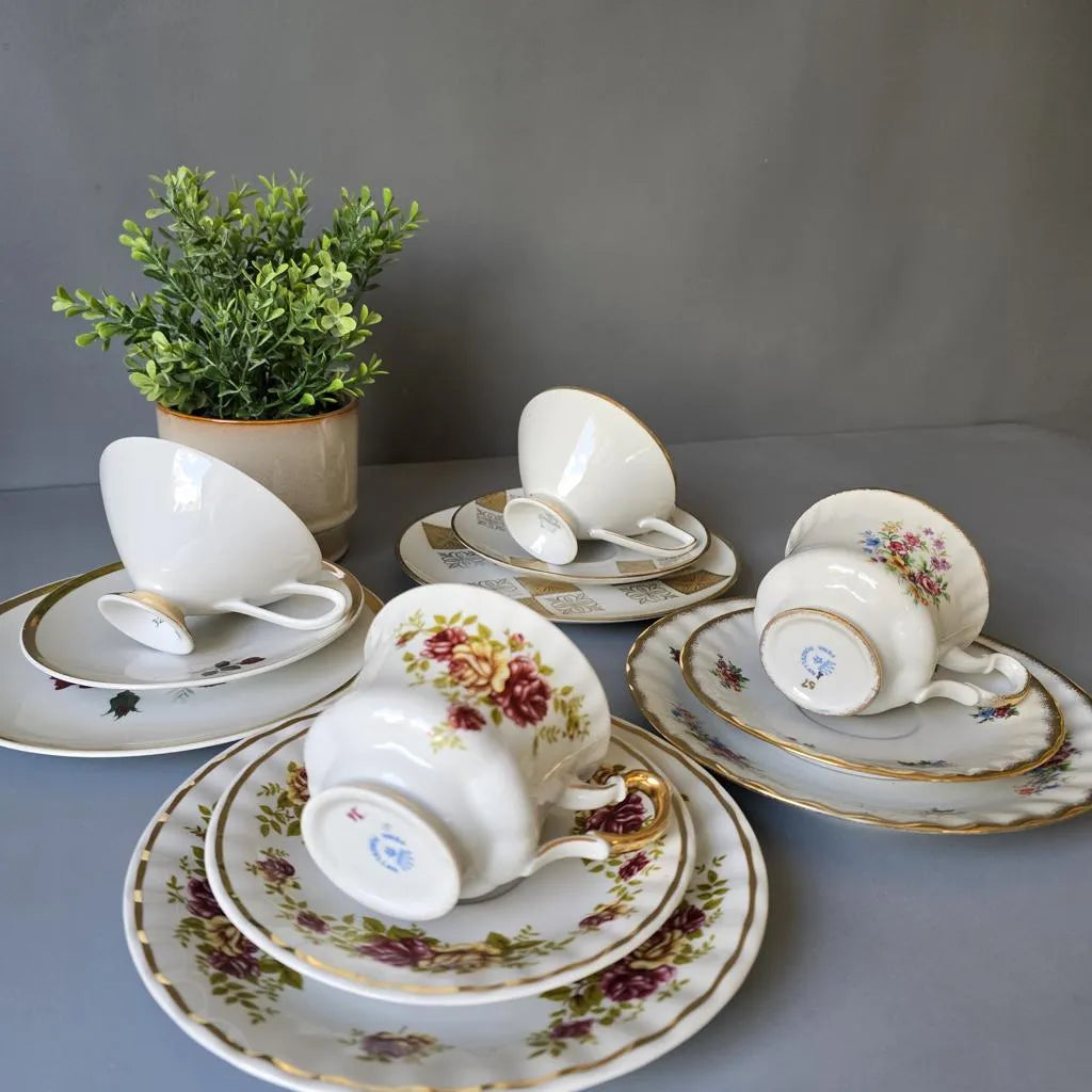 Set aus 4 Sammelgedecken - Schumann - Winterling