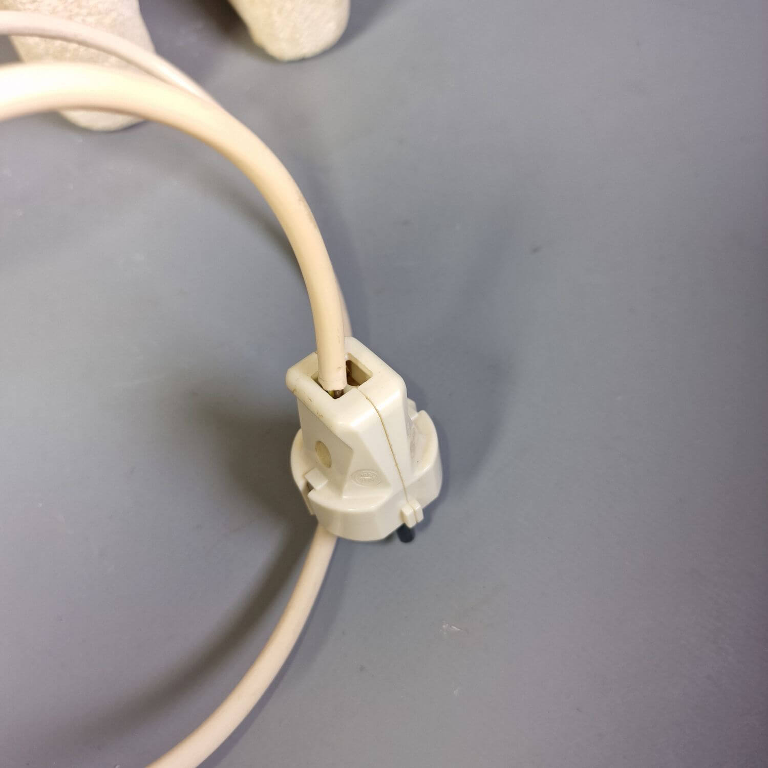 Vintage Tischlampe von Albert Tormos - 1960er 1970er Design Leuchte aus Stein