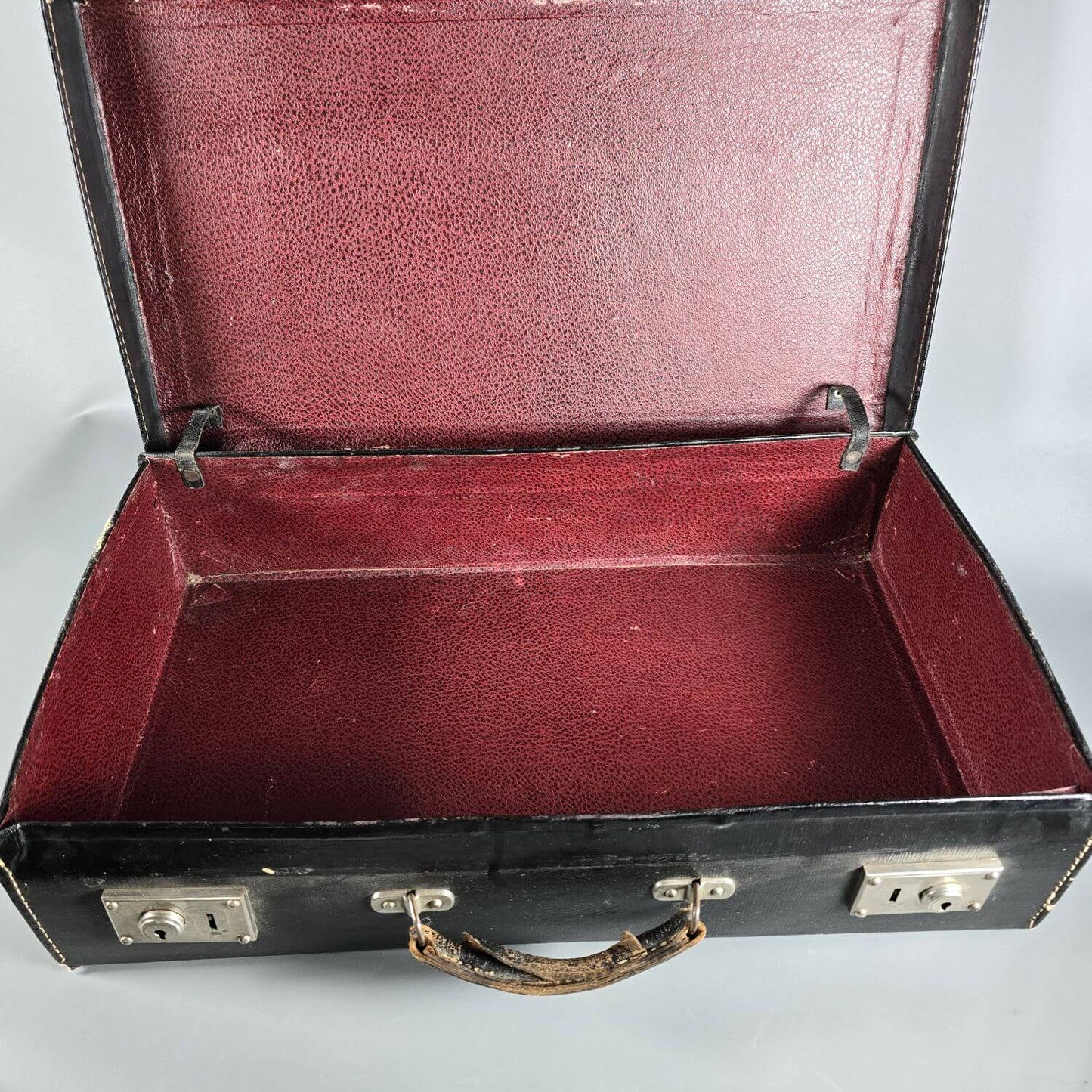 Vintage Koffer 60er Jahre - Schwarz