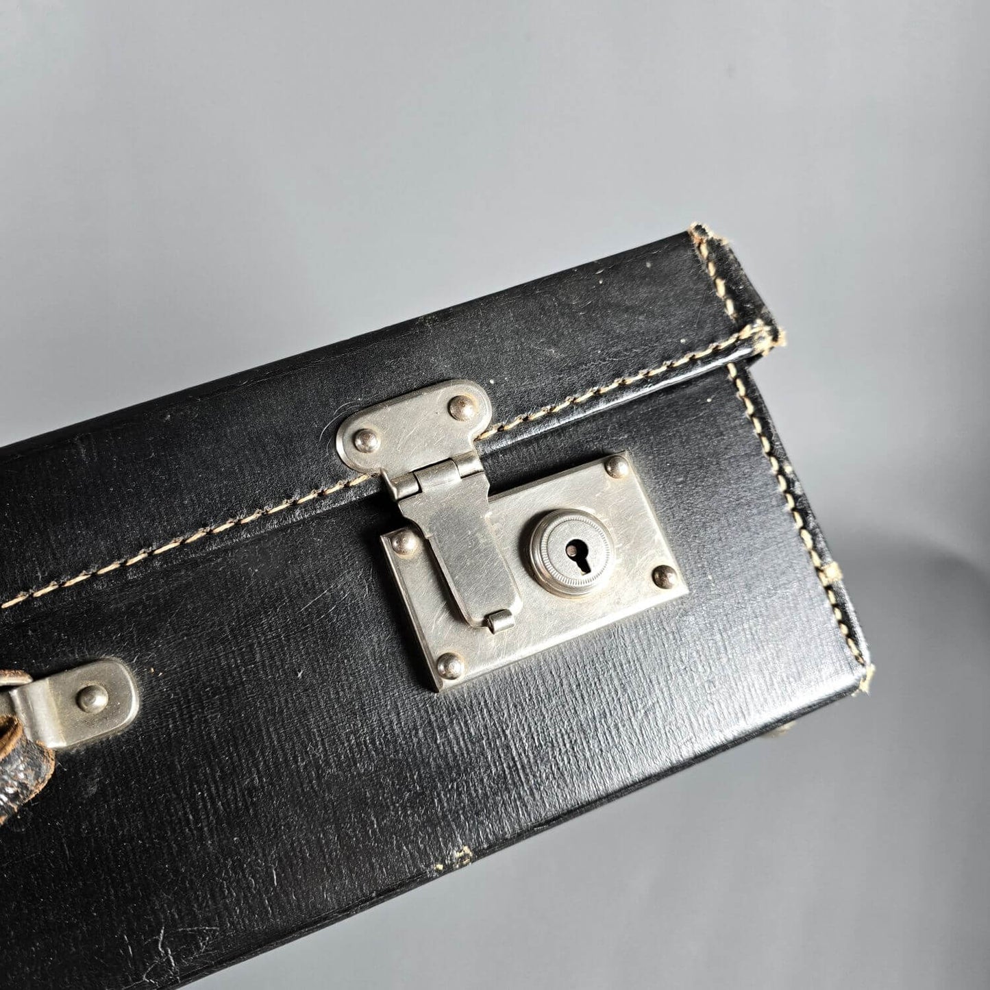 Vintage Koffer 60er Jahre - Schwarz