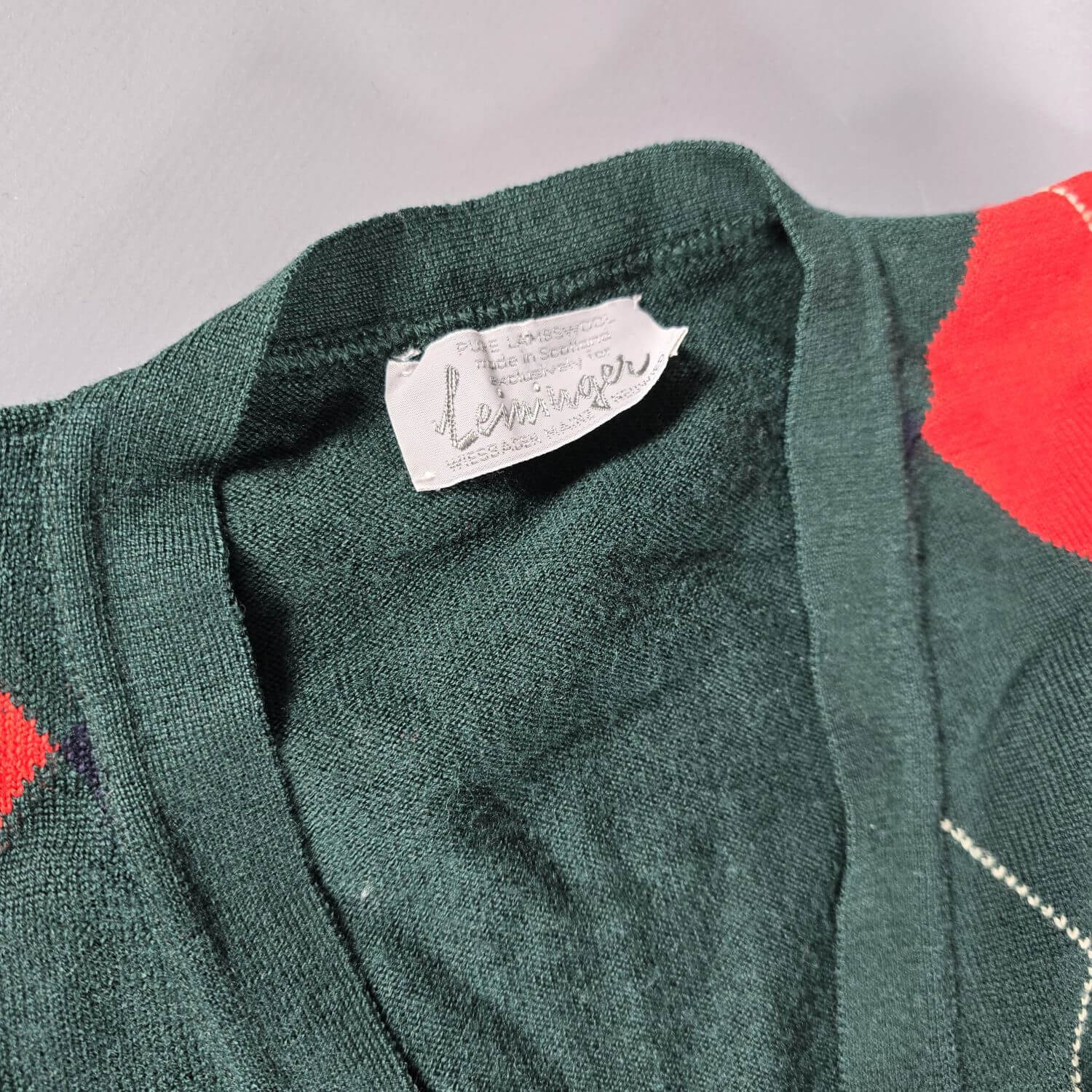Vintage Pringle Scotland Set Rolli Cardigan