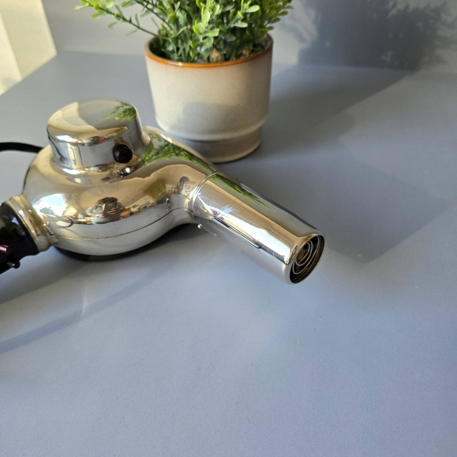 Schott Haartrockner aus den 50ern, Chrom