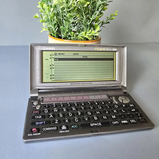 Vintage Casio Business Navigator BN-10 - PC sync 1MB