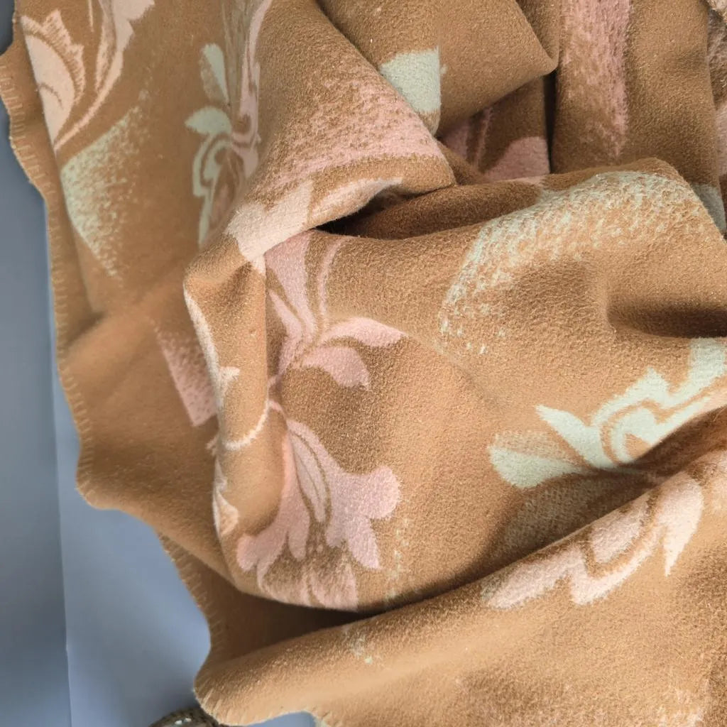 Omas Wolldecke - Wohndecke der 50s - Pastellfarben