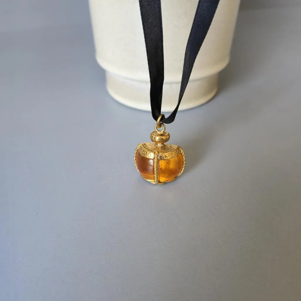 Yves Saint Laurent - YSL - Necklace Halskette Champagne