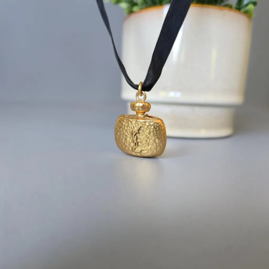 Yves Saint Laurent - YSL - Necklace Halskette Champagne