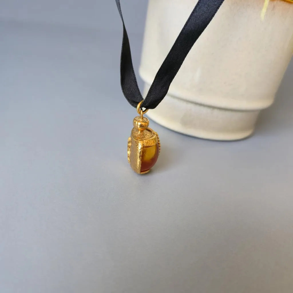 Yves Saint Laurent - YSL - Necklace Halskette Champagne