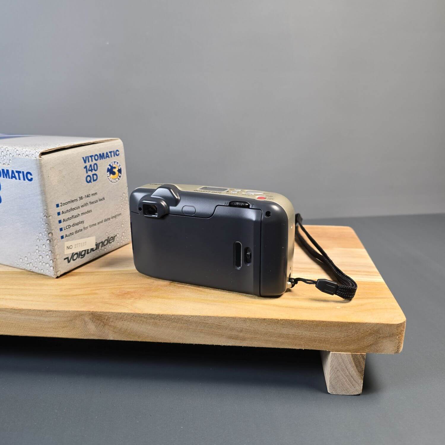 Vintage Voigtländer Analog Kamera - Vitomatic 140 QD - in org Karton