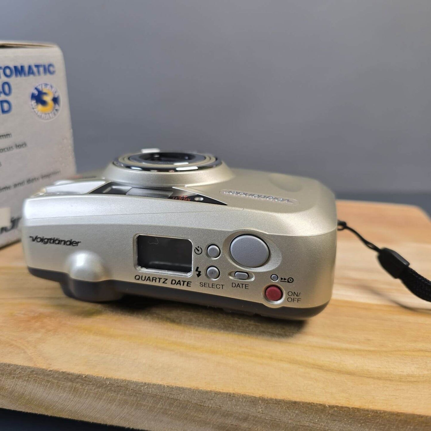 Vintage Voigtländer Analog Kamera - Vitomatic 140 QD - in org Karton
