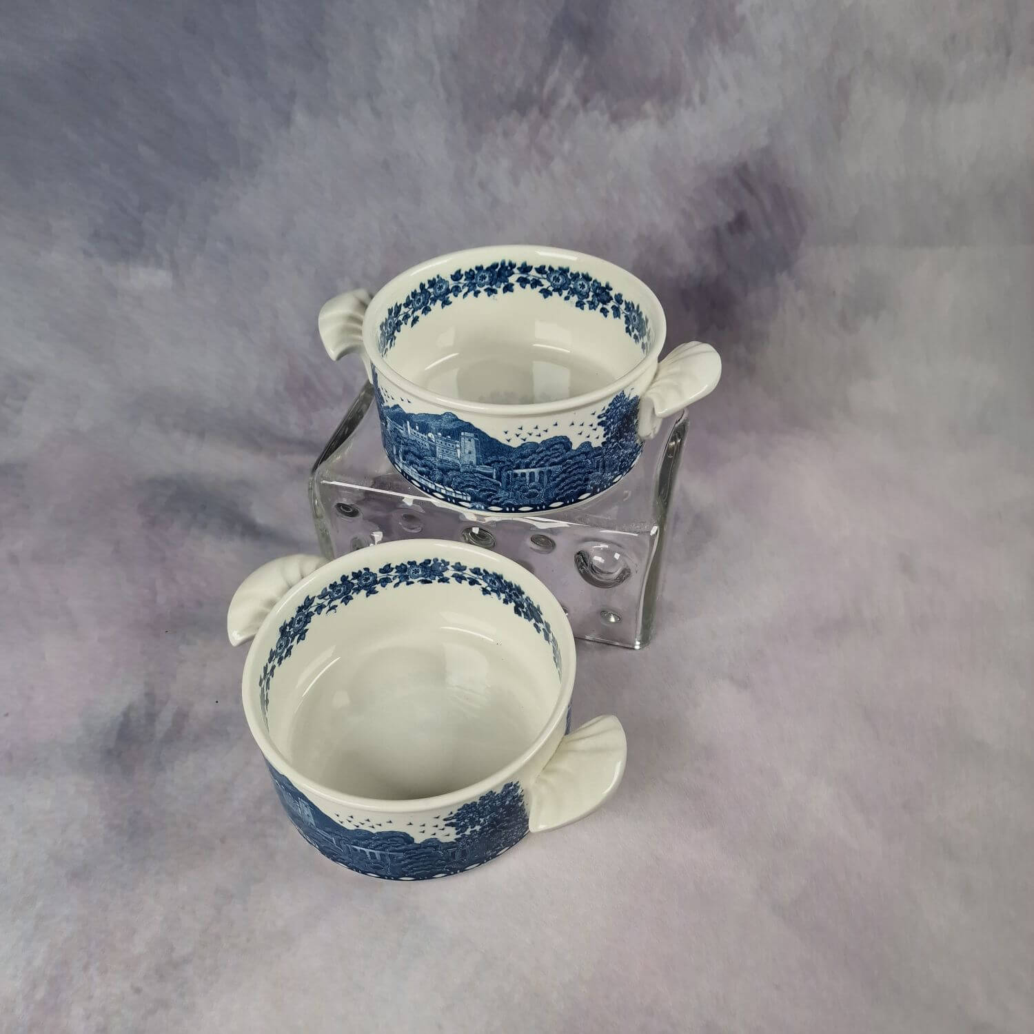 Villeroy  Boch Blue Castle - 2 Suppentassen