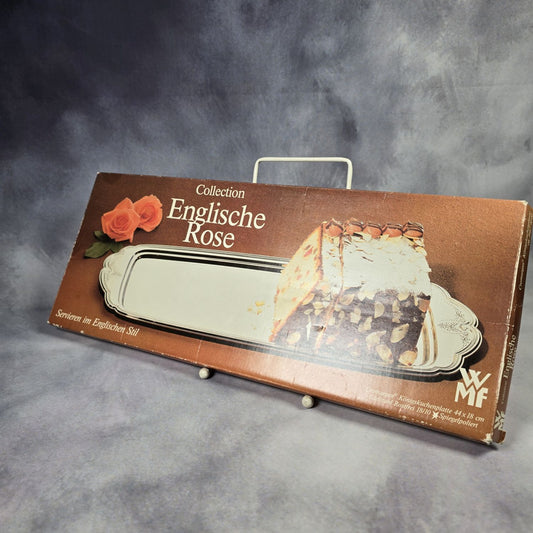 WMF Englische Rose Königskuchenplatte - in original Karton