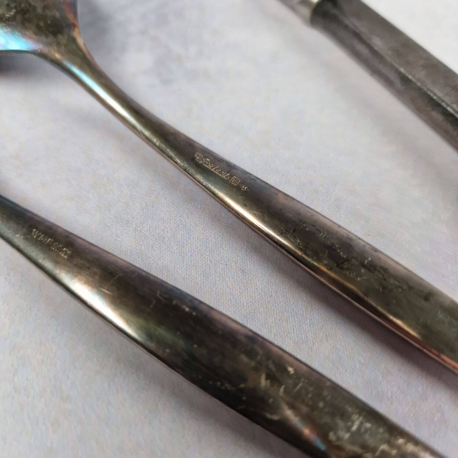 WMF Set Servierbesteck versilbert - Tortenmesser - Salatbesteck