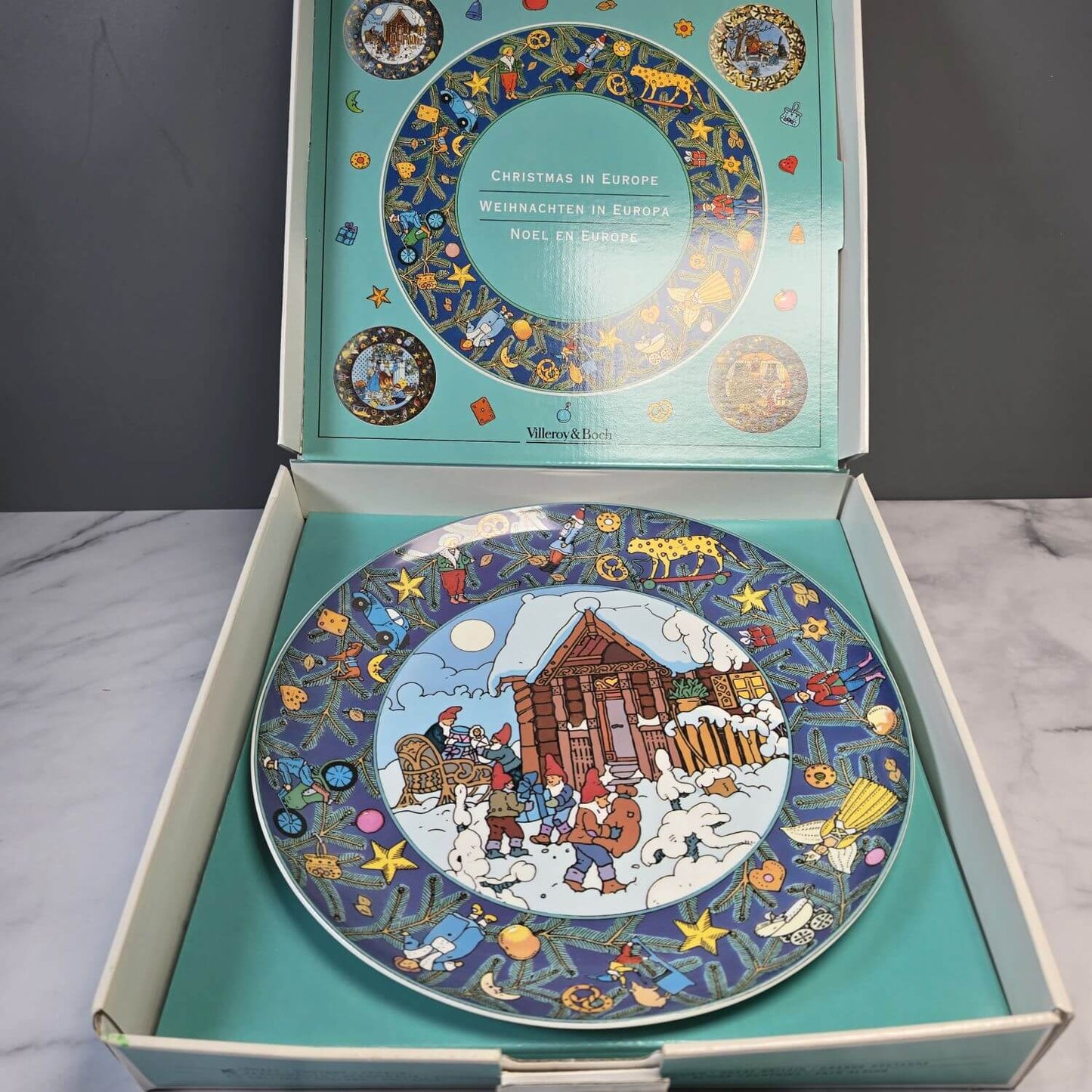 Villeroy&Boch Sammelteller - Christmas in Europe - Skandinavien