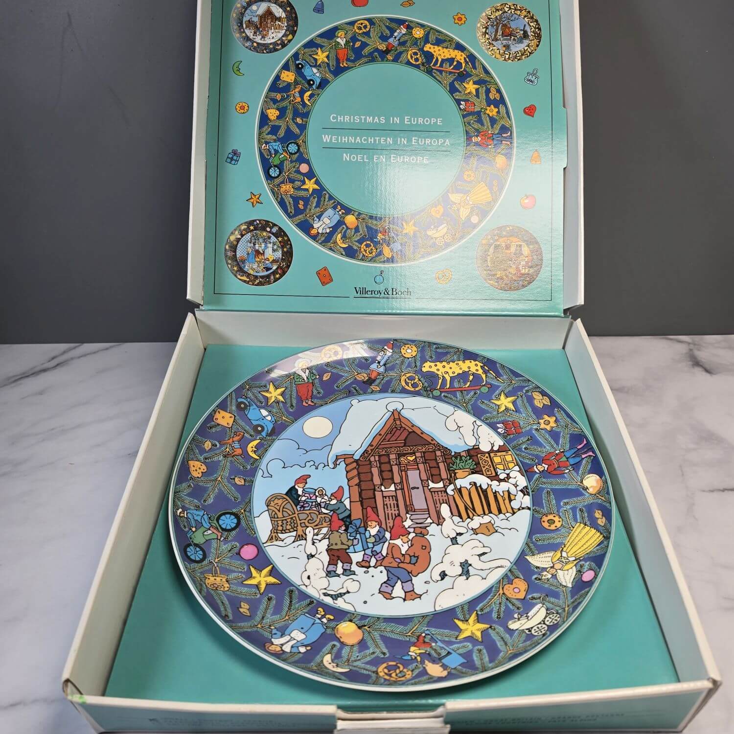 Villeroy&Boch Sammelteller - Christmas in Europe - Skandinavien