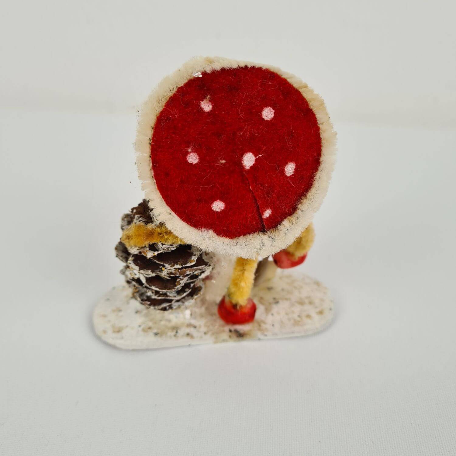 Altes Vintage Zapfenmänchen - Wichtel - Weihnachtswichtel