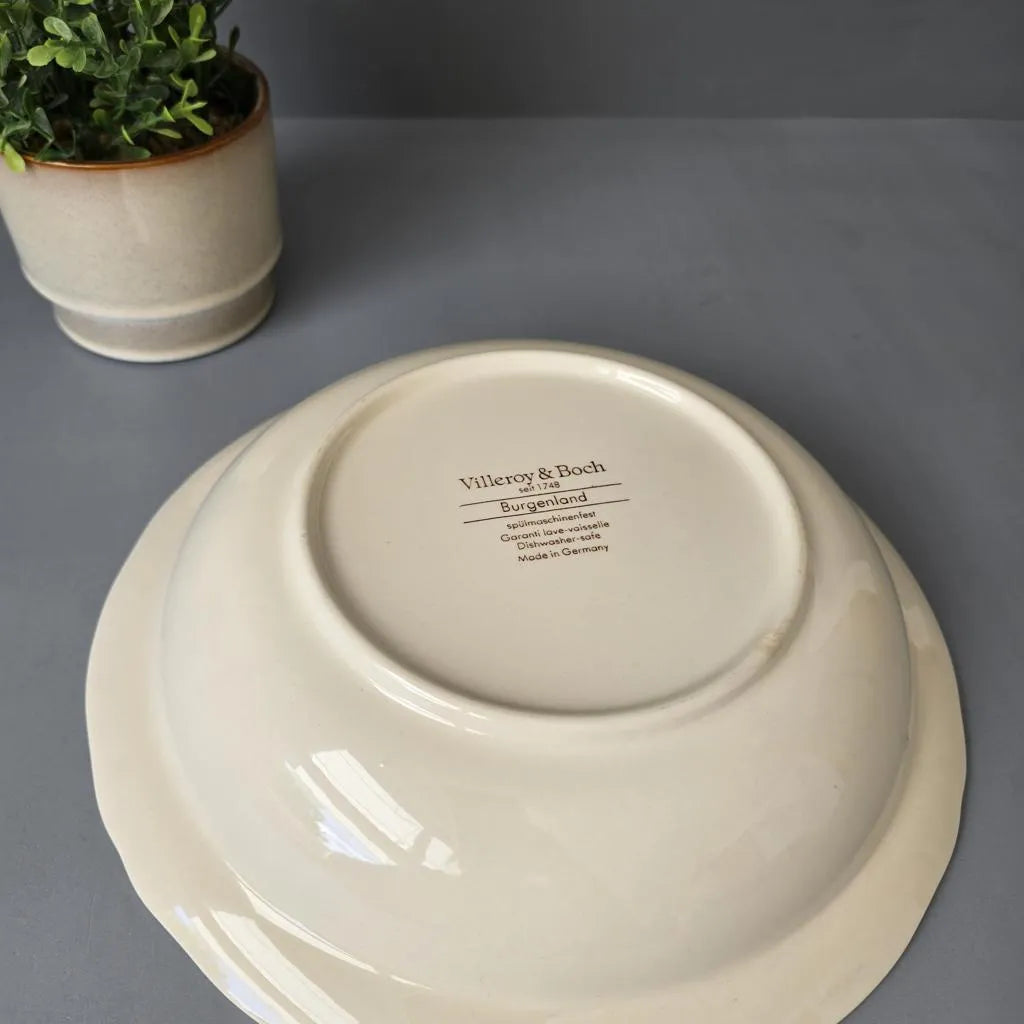 Villeroy & Boch - runde große Schüssel - Burgenland Blau