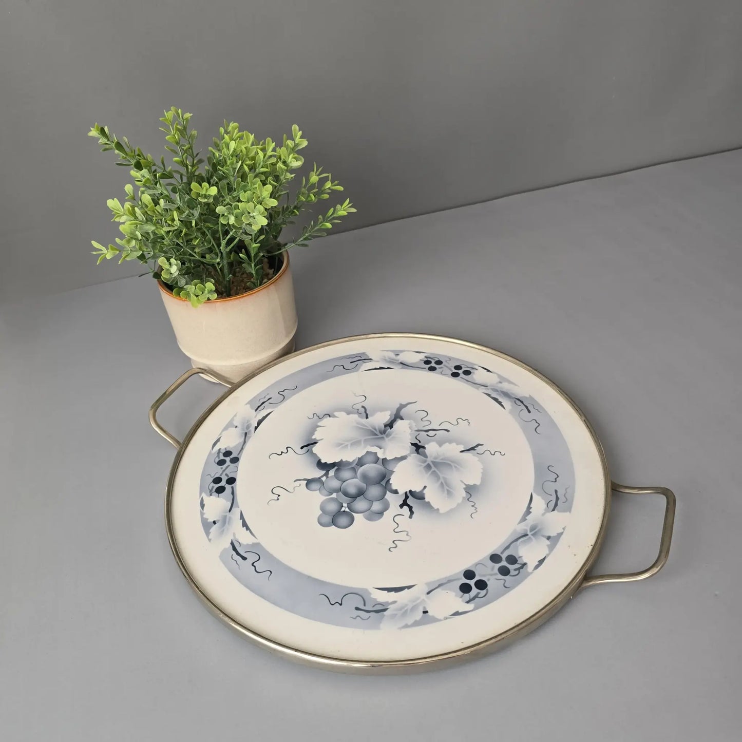 Art Deco Tortenplate mit Spritzdekor- Theodor Paetsch